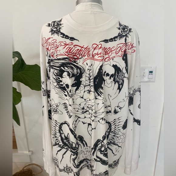 Givenchy Paris Laughter then comes Tears Shirt Medium